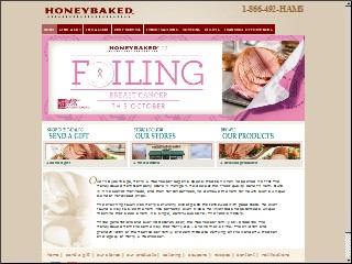 Web site https://www.honeybaked.com/stores/1588, The Honey Baked Ham Company